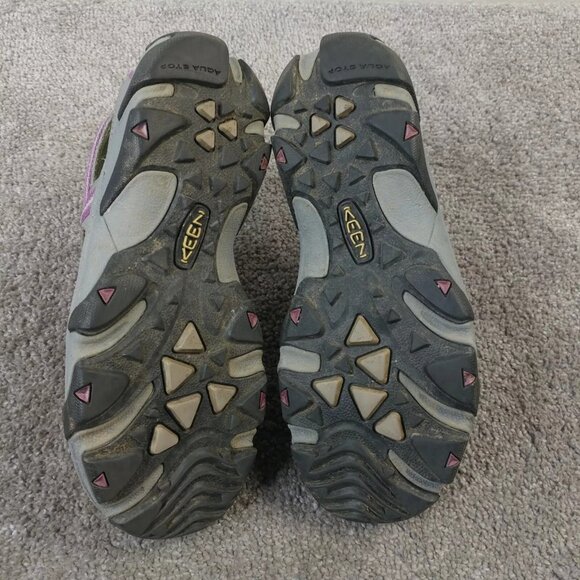 Keen XT 0805 Newport H2 Hiking Sandals Womens 7 Shoes Waterproof Gray Purple - Picture 2 of 11